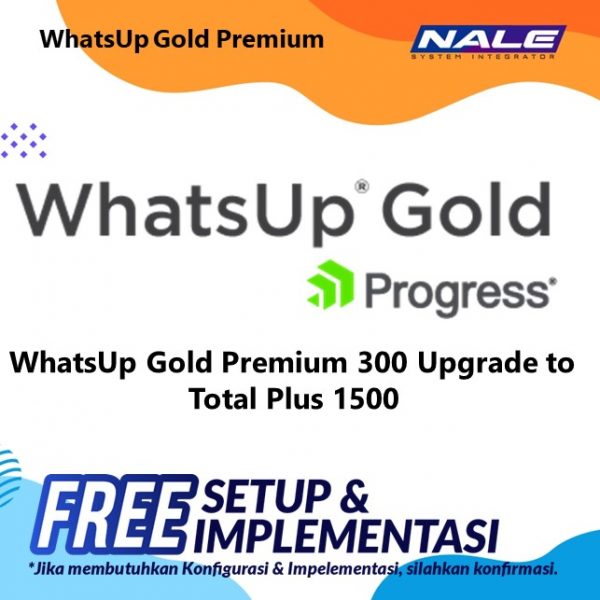WhatsUp Gold Premium 300 Upgrade to Total Plus 1500