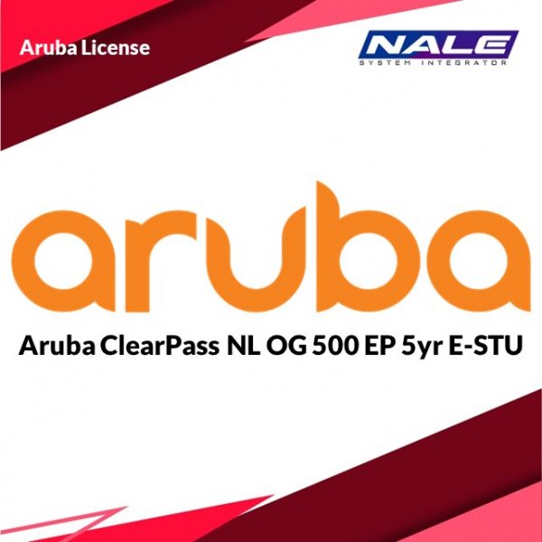 Aruba ClearPass NL OG 500 EP 5yr E-STU (JZ500AAE)