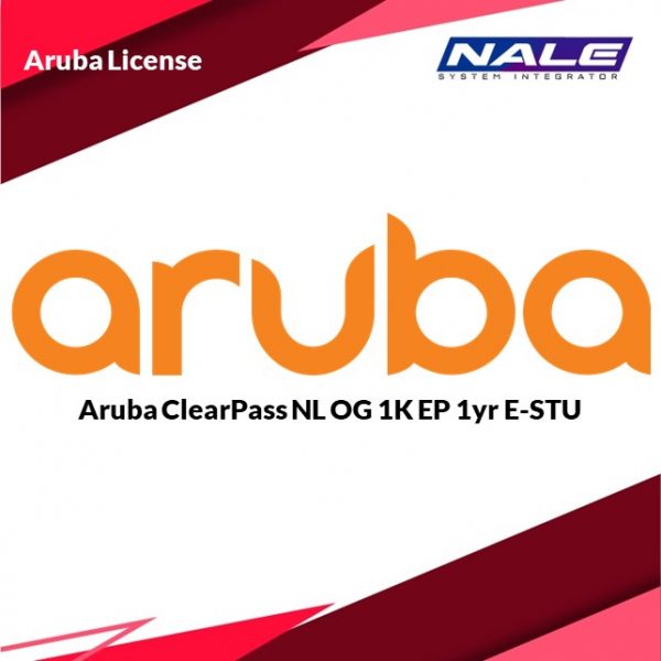 Aruba ClearPass NL OG 1K EP 1yr E-STU