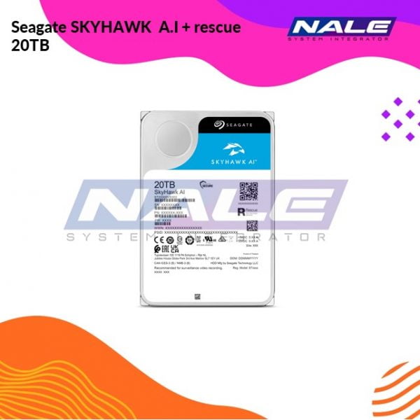 Seagate SKYHAWK A.I + rescue 20TB
