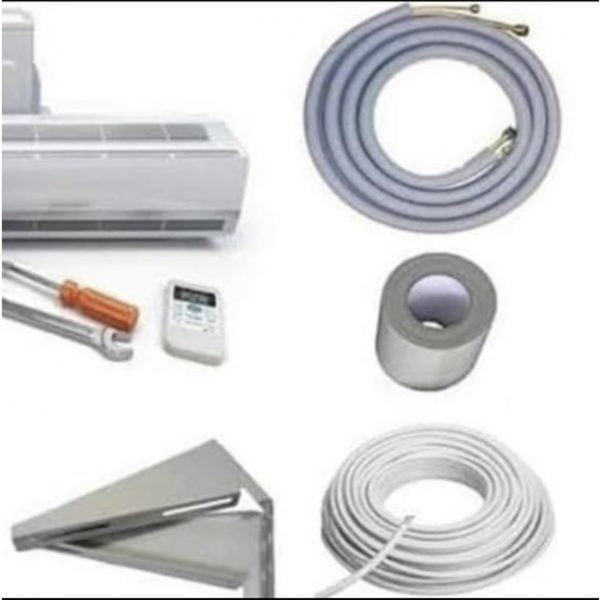 PASANG AC + MATERIAL AC KOMPLIT 1 PK